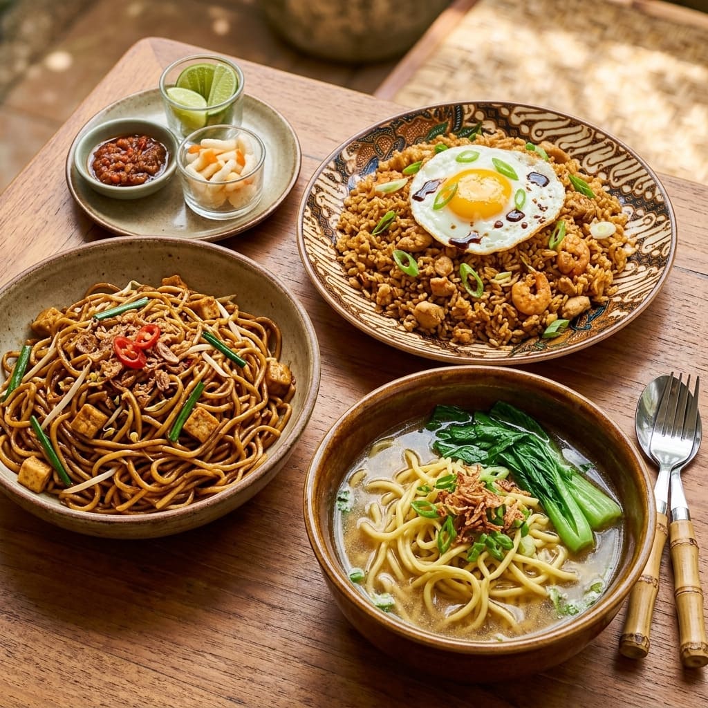 Sajian nasi goreng lezat dari Om Bardi